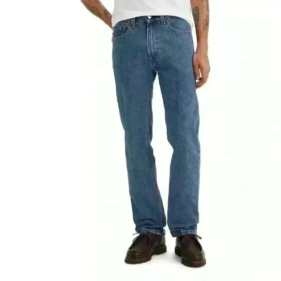 Levi’s 505 Sit A The Waist Straight Leg Jeans Size W29x 34 NWT - Picture 1 of 9